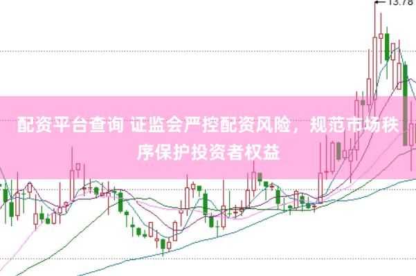 配资平台查询 证监会严控配资风险，规范市场秩序保护投资者权益