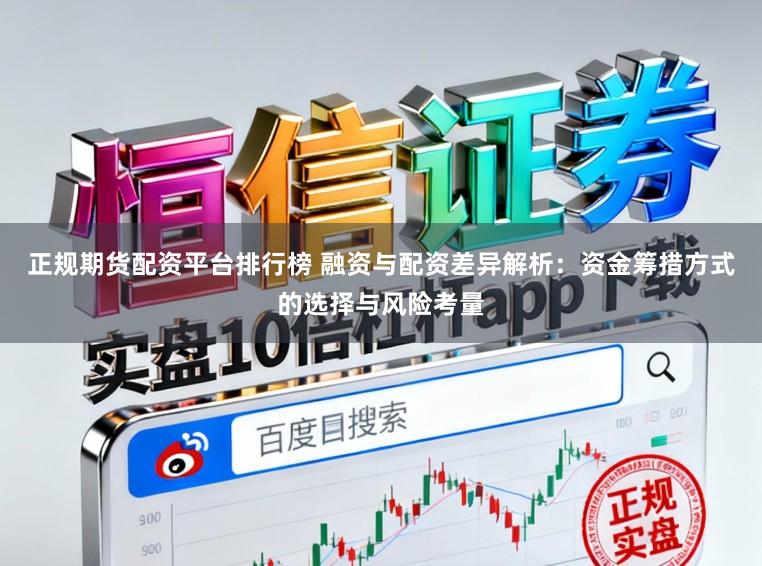 正规期货配资平台排行榜 融资与配资差异解析:资金筹措方式的选择与风险考量