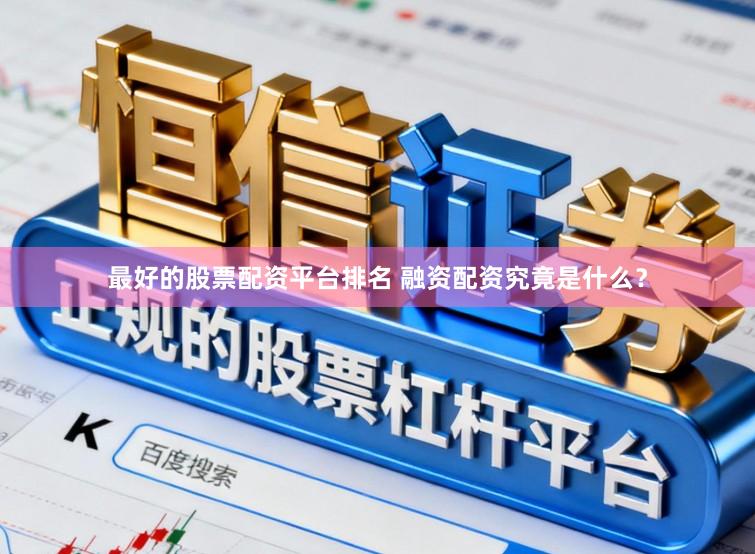 最好的股票配资平台排名 融资配资究竟是什么？