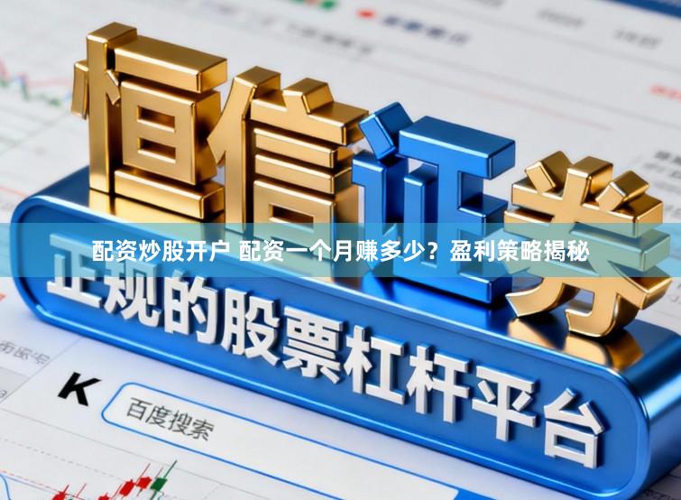 配资炒股开户 配资一个月赚多少？盈利策略揭秘