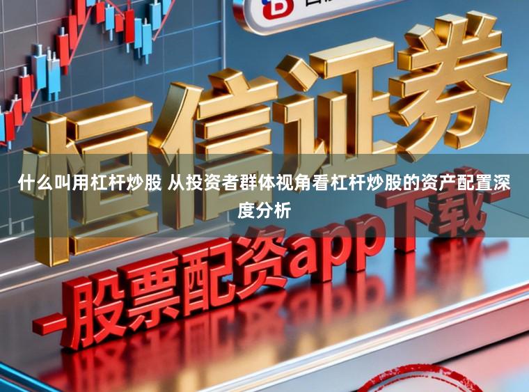 什么叫用杠杆炒股 从投资者群体视角看杠杆炒股的资产配置深度分析
